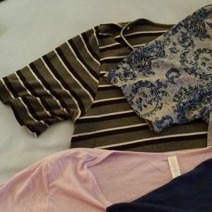 Five Lularoe Perfect Tees, 2XL